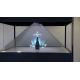 19 Inverted 3D Holographic Pyramid Display 1280x1024 HDMI With 4 Sides View