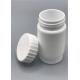 60ml Round HDPE Pharmaceutical Containers , White Plastic Tablet Containers With Cap
