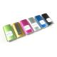 Fashionable Colorful Mini Clip Mp3 Player with Built - in Polymer Lithium