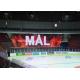 Transparent bluetooth electronic LED digital display rental for Sport