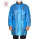 Non Woven Waterproof Disposable Lab Coat PP PE Coated Medical Work Wear