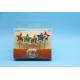 Colorful  Painting Star Shaped Birthday Candles Long Burning Paraffin Material