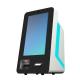 Indoor Self Service Payment Desktop Kiosk All In One Self Ordering Kiosk