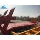 Three Axles 50 Tons Flatbed Low Bed Semi Trailer With Radial Tire