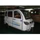 Enclosed Motor Assisted Tricycle , 200 CC Passenger 2700 MM Length Cargo Tricycle Motorcycle