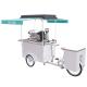 Europe Style Coffee Scooter Cart 2510 * 750 * 950 With Strong Load Bearing