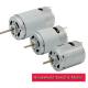 RS-3 12v Electric Motor High Torque , 27.7mm Small Electric Motor With Carbon Brush