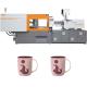 130UV Orange Injection Molding Machine For High Precision Production Of Plastic Cups