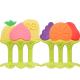 BPA Free 35g Baby Silicone Teething Toys Sensory Pacifiers Fruit Shaped