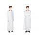 Water Repellent Plastic PE Coated Disposable Isolation Cover Gown