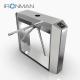 Semi Automatic Tripod Turnstile Gate Access Control 304 Stainless Steel Housing