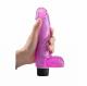 TPE Crystal Colorful Rubber Realistic Dildos Toys Different Sizes