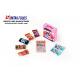Mini Circle Shape Independent Bagged Sour Sweets Candy In Paper Box
