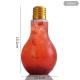 BPA free Bulb shape PET plastic bottle 500ml for beverage, juice, water,soda