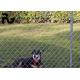 Sturdy Playground Portable Chain Link Fence Panels Low Carbon Steel Wire