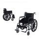 Elderly Liftable Handrail Medical Transport Wheelchair With Toilet 4 Brake