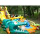 Wild Color Multipurpose Blow Up Park / Jungle Theme PVC Combo Amusement Park