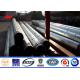 10-50m Steel Power Pole Electric Masts Galvanized Transmission Line