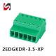 SHANYE BRAND 2EDGKDR-3.5 300V 4 pin pluggable terminal block for pcb female