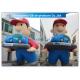Giant Inflatable Cartoon Characters Air Big Boy 7m for Advertising Decoration