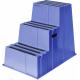 Polyethylene Heavy Duty Industrial Plastic Single Step Stool Safety Non Slip