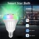 Smart Led Bluetooth Color Changing Light Bulb E26 E27 For Home Light