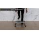 Silver Foldable 48cm 2x1 Safety Step Stool