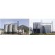 Cone Bottom Steel Grain Silo For Flour Production Industry High Efficiency