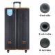 12 Inch Super Bass Portable Trolley Speaker Subwoofer Rechargeable With Wireless Mic