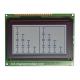 LED White LCD Display Module Resolution 128 x 64 6800 Series Interface