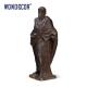 Custom Life Size Bronze Garden Statues with a Western Male Scholars