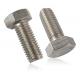 ASME B18.2.1/2 Hex Bolts / Inconel 825 Alloy Steel Fasteners High Precision
