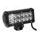 36w High Intensity Cree Double Row LED Light Bar Lens With Stainless Steel