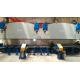 Double linkage cnc hydraulic plate bending machine for light pole production line