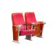 18mm Plywood Wooden Handle Auditorium Chairs For Theater