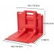 Freestanding Emergency Rescue Equipment Thickness 4mm Plastic Flood Barrier