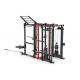 Professional Commercial Multi Station Gym Equipment , Cable Power Combo Rack Machine