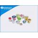 Embossed And Colorful Aluminium Foil Lid Pre - Cut For Ice Cream Container