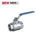 2PC NPT Stainless Steel Ball Valve for Normal Temperature Environments and Consumption