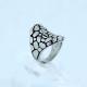 FAshion 316L Stainless Steel Ring With Enamel LRX313