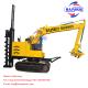 5-8T Crane Auger Pole Erection Machine Drilling Rig Mounted On Tractor For Telegraph
