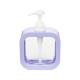 500ml Travel - Portable Large - Capacity Purple Plastic Spiral - Press Empty Lotion Bottle For Hand Sanitizer