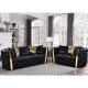 OEM/ODM Hot selling Super Modern Italian velvet sofa set 3 2 1 seater upholstered sofas with tufts for living room