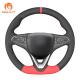 Mewant vegan suede steering wheel cover for Holden Commodore Astra Calais 2018-2020 popular auto interior accessories