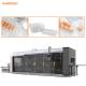HIPS PVC Egg Tray Moulding Machine Trifold Carton 720mm Length