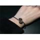 simple design 18K Rose Gold Tiffany Hardwear Ball Bracelet Comfortable Wearing For Girls