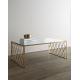 New Design Mirrored Furniture Square Coffee table Console table Stainless Steel