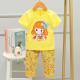 Children Short Sleeve And Shorts Pajama Set Cartoon Bixin Girls Printed Pj Set