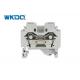 282-101 Din Rail Spring Clamp Terminal Block Feed Through 6mm Side Entry Nylon PA66 Grey and Other Color