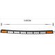 44-inch single row 240w curved LED light bar for Jeep, with assorted lens